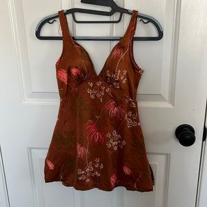 Vintage Retro 70s Swimsuit One Piece